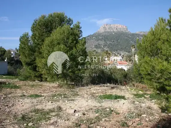 (8) Duża, płaska działka budowlana w Calpe