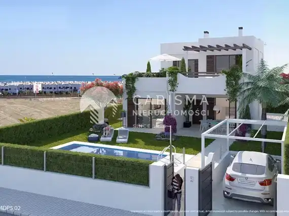(8) Nowe bliźniaki z widokiem na morze Costa Almeria.