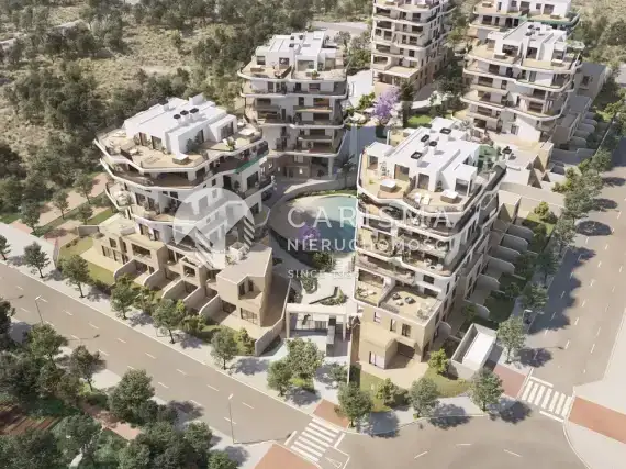 (11) Nowy gotowy apartament w drugiej linii brzegowej, w Villajoyosa.