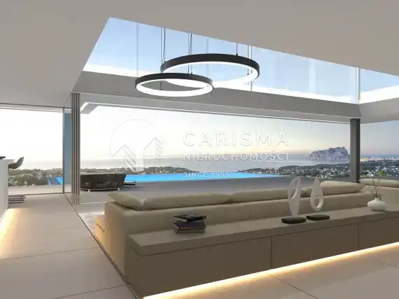 Projekt nowoczesnej willi z widokiem na morze w Moraira, Costa Blanca 1