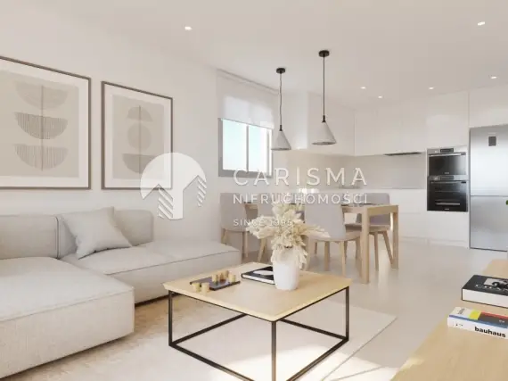(9) Nowe, gotowe apartamenty z widokiem na morze, 150 m od plaży Santa Pola