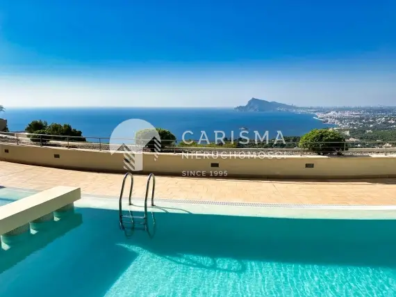 (42) Luksusowy apartament z panoramicznym widokiem na morze, Altea Hills, Costa Blanca