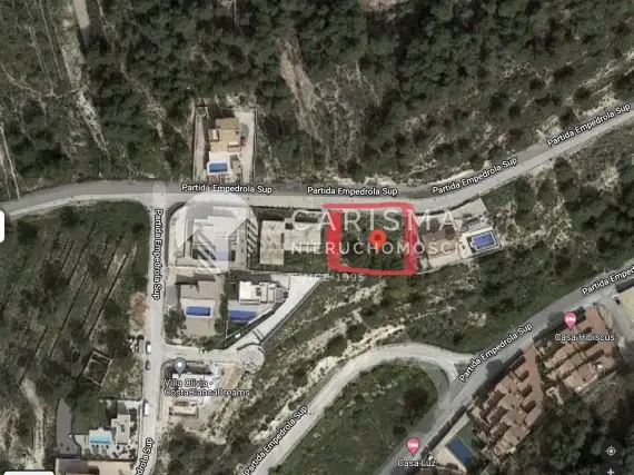 (7) Działka z widokiem na morze na terenie dzielnicy Empredrola, Calpe