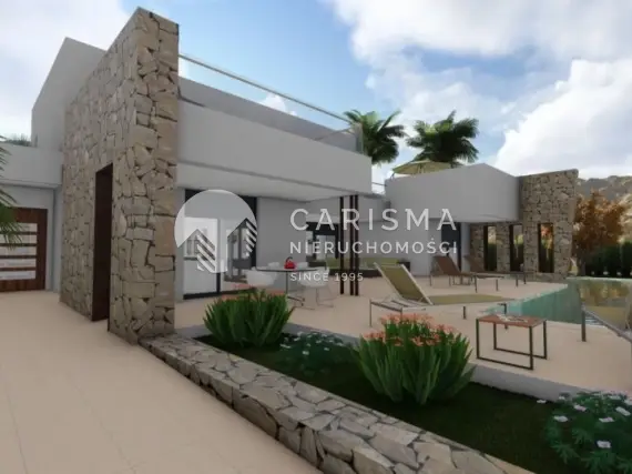 (11) Projekt nowoczesnej  willi w Moraira dwa kilometry od morza