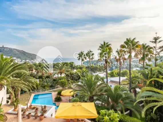 Dom w El Portet Moraira z widokiem na morze 1