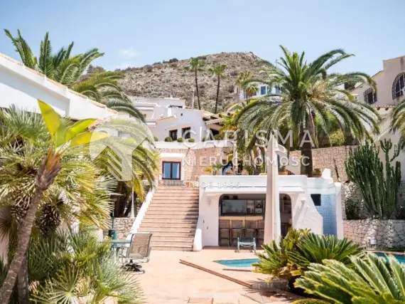 Dom w El Portet Moraira z widokiem na morze 2