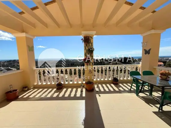 Bungalow z pięknym widokiem na morze w Calpe 1