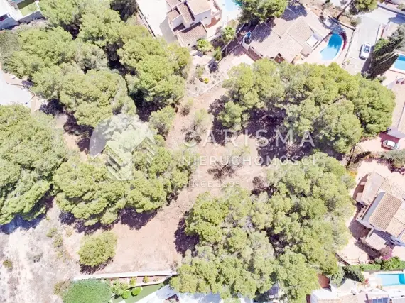 (7) Słoneczna działka budowlana z widokiem na morze, Moraira El Portet