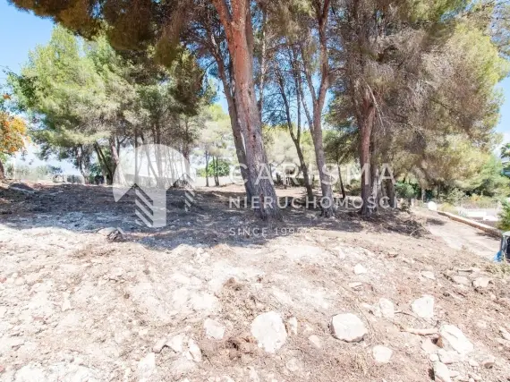(8) Słoneczna działka budowlana z widokiem na morze, Moraira El Portet