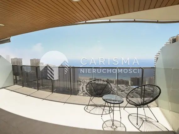 Nowoczesny apartament z widokiem na morze w Benidorm 1