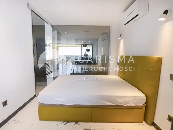 (22) Nowoczesny apartament w 1 linii brzegowej z widokiem na port jachtowy, Mascarat, Altea