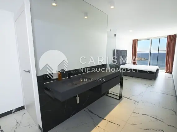 (27) Nowoczesny apartament w 1 linii brzegowej z widokiem na port jachtowy, Mascarat, Altea