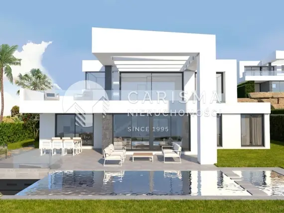 (4) Willa w budowie z widokiem na morze w prywatnym kompleksie, Malaga