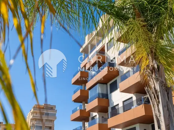 Apartament z dużym balkonem i wspólnym basenem w Guardamar del Segura 1