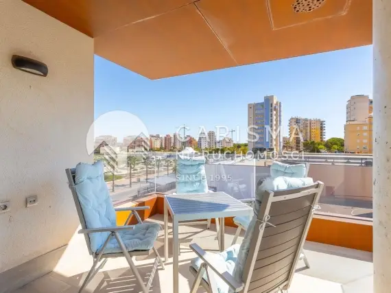 (6) Apartament z dużym balkonem i wspólnym basenem w Guardamar del Segura
