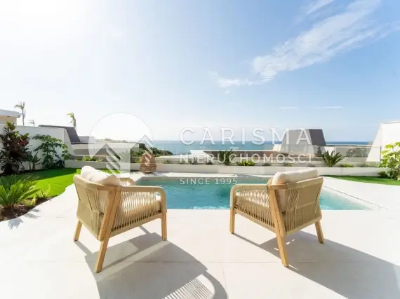 Luksusowa willa w resortowym kompleksie z widokiem na morze, Mijas Costa 1
