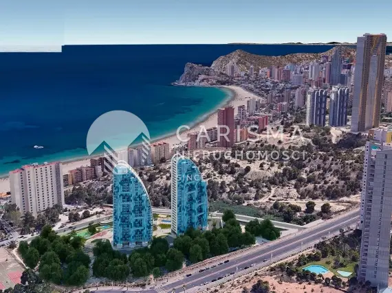 (20) Apartament w dobrej lokalizacji, z widokiem na morze, Benidorm, Costa Blanca