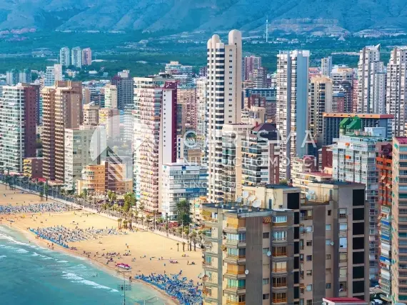 (24) Apartament w dobrej lokalizacji, z widokiem na morze, Benidorm, Costa Blanca