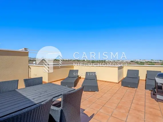 (28) Zadbany apartament z dużym solarium i prywatnym parkingiem, Villamartín