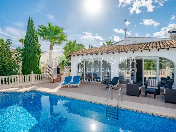 (23) Parterowa, śródziemnomorska willa w Moraira, Costa Blanca