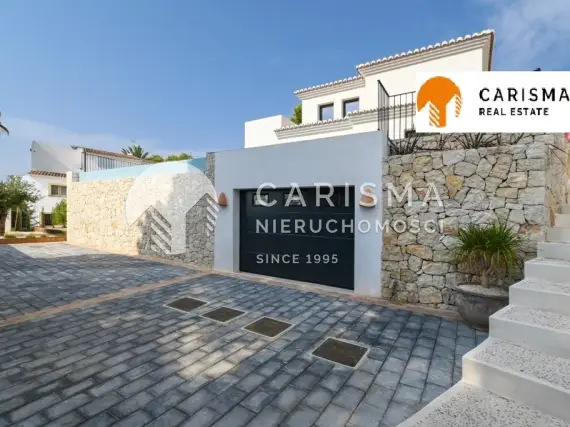 (28) Elegancka willa z widokami na morze, Moraira, Costa Blanca Północ