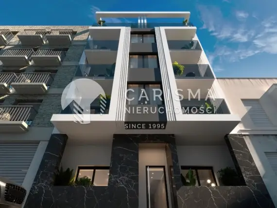 (18) Nowe apartamenty w centrum Torrevieja, 1-2 sypialnie, blisko plaży