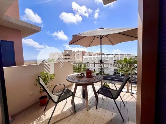 (19) Piękny, dwupoziomowy penthouse,w spokojnej okolicy, Los Dolses, Orihuela Costa