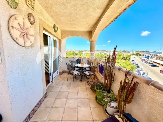 (6) Apartament z widokiem na morze i basen w La Zenia blisko plaży i Zenia Boulevard