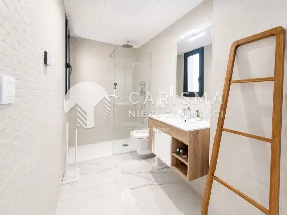(15) Nowoczesny apartament z południowym tarasem w Amanecer X, Orihuela Costa – basen i spa
