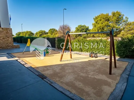 (33) Nowoczesny apartament z południowym tarasem w Amanecer X, Orihuela Costa – basen i spa