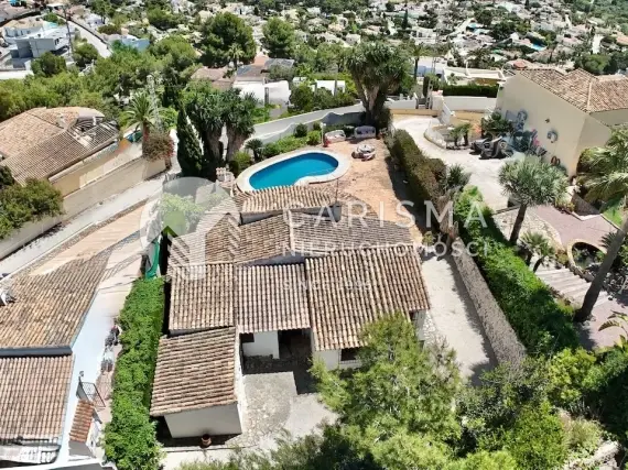 (37) Urokliwa willa z panoramicznym widokiem na morze w Moraira