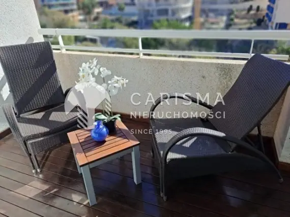 (10) Penthouse z widokiem na morze, basenem i miejscem parkingowym – La Manzanera, Calpe