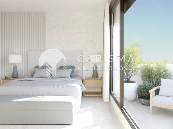 (11) Nowe, noowczesne i gotowe do zamieszkania szeregowce z widokiem na morze w Benalgabon k/Malagi