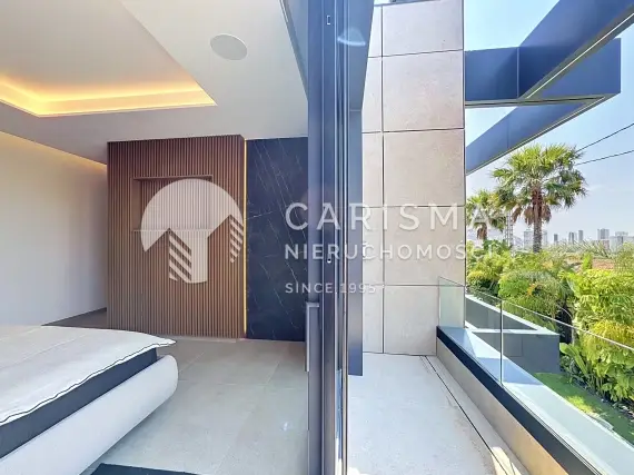 (34) Luksusowa willa w minimalistycznym stylu z widokiem na morze – Calpe, Costa Blanca