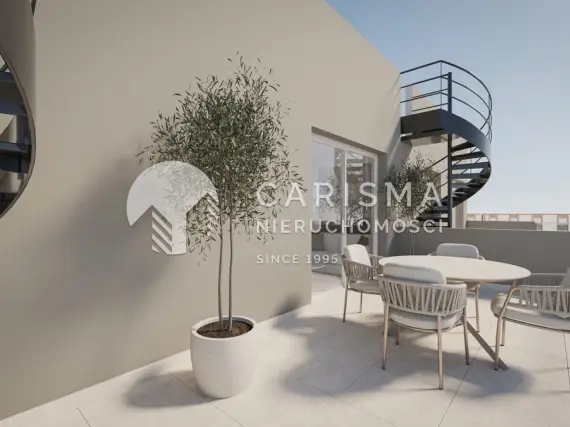 (12) Nowe apartamenty z basenem na dachu i sauną Torrevieja blisko portu plaża
