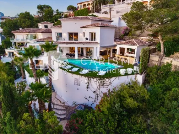 (5) Luksusowa willa z widokiem na morze w Moraira – 5 sypialni, basen i wyjątkowa lokalizacja