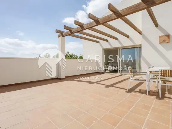 Ekskluzywny penthouse Las Colinas Golf 100 m² z tarasem, widokiem na morze i garażem 1