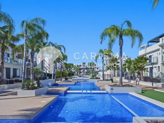 Nowoczesny apartament w Orihuela Costa z tarasem, basenem i wyposażeniem, La Zenia 1