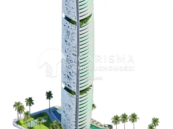 (6) Luksusowe apartamenty przy plaży w La Cala de Benidorm z widokiem na morze, basenem infinity