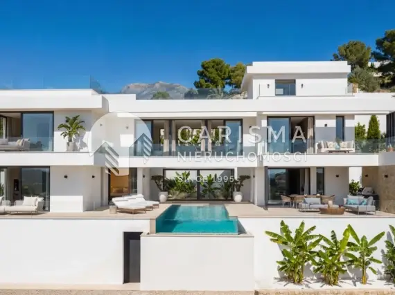 Projekt luksusowej willi z zapierającym widokiem na morze, Calpe 1