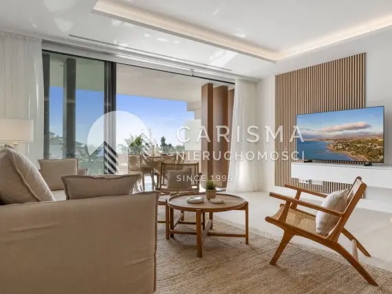 (14) Luksusowy apartament  z widokiem na morze, w pierwszej linii brzegowej, Estepona, Costa del Sol