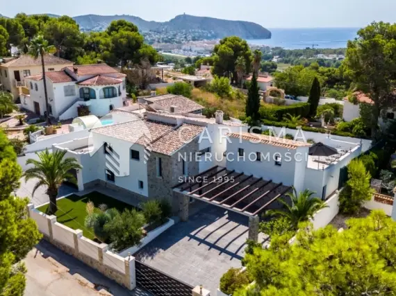 Luksusowa willa z widokiem na morze w Moraira 1