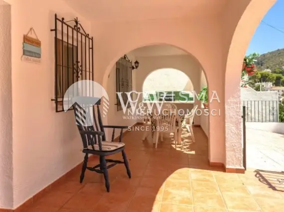 (34) Wyjątkowy bungalow 500 m od plaży El Portet w Moraira