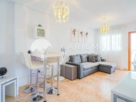 (14) Penthouse w La Ciñuelica, Punta Prima z prywatnym tarasem dachowym i jacuzzi