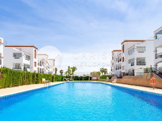 (35) Penthouse w La Ciñuelica, Punta Prima z prywatnym tarasem dachowym i jacuzzi