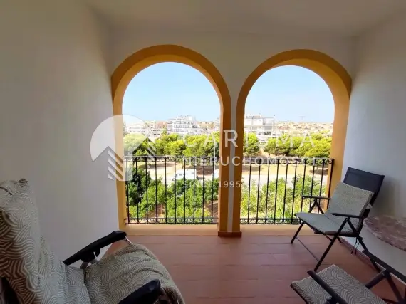 (5) Apartament 2 sypialnie w Molino Blanco, La Zenia – widok na park, blisko Zenia Boulevard