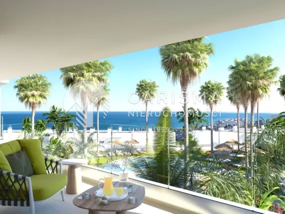 (24) Luksusowe apartamenty La Cala de Mijas z widokiem na morze, basenem i strefą wellness