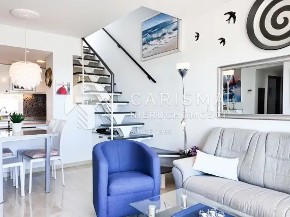 (7) Apartament z widokiem na morze i tarasem dachowym w Orihuela Costa