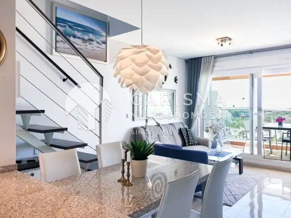 (8) Apartament z widokiem na morze i tarasem dachowym w Orihuela Costa